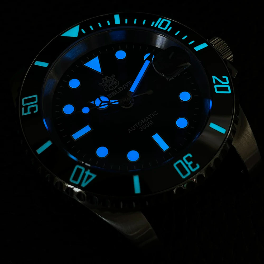 SD1953 Steeldive Brand 2022 Men Mechanical Wristwatch 41mm Stainless Steel Men Watch NH35 Sapphire Glass Men Watches