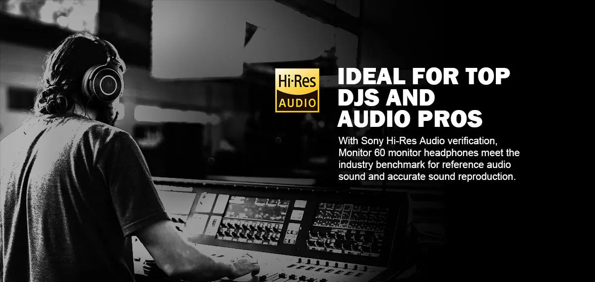 OneOdio Monitor 60 Wired HiFi Headphones Professional Studio DJ Headphones with 50mm Driver, Stereo Over Ear Headset, Detachable Cable & Microphone