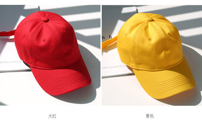Custom Logo Cotton Soft Top Baseball Cap For Women Men Classics Simple Adjustable Dad Hat Outdoor Sport Dad Hats Wholsale