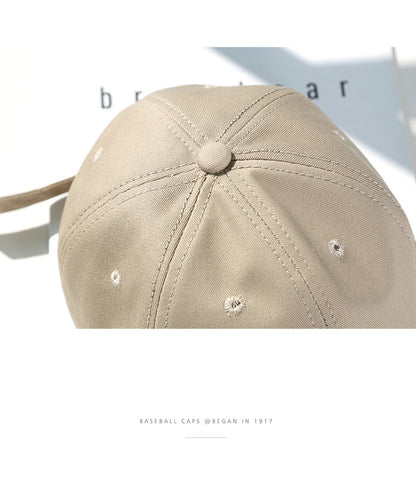 Custom Logo Cotton Soft Top Baseball Cap For Women Men Classics Simple Adjustable Dad Hat Outdoor Sport Dad Hats Wholsale