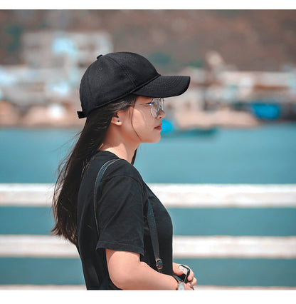 Custom Logo Cotton Soft Top Baseball Cap For Women Men Classics Simple Adjustable Dad Hat Outdoor Sport Dad Hats Wholsale