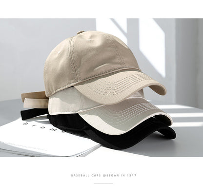 Custom Logo Cotton Soft Top Baseball Cap For Women Men Classics Simple Adjustable Dad Hat Outdoor Sport Dad Hats Wholsale