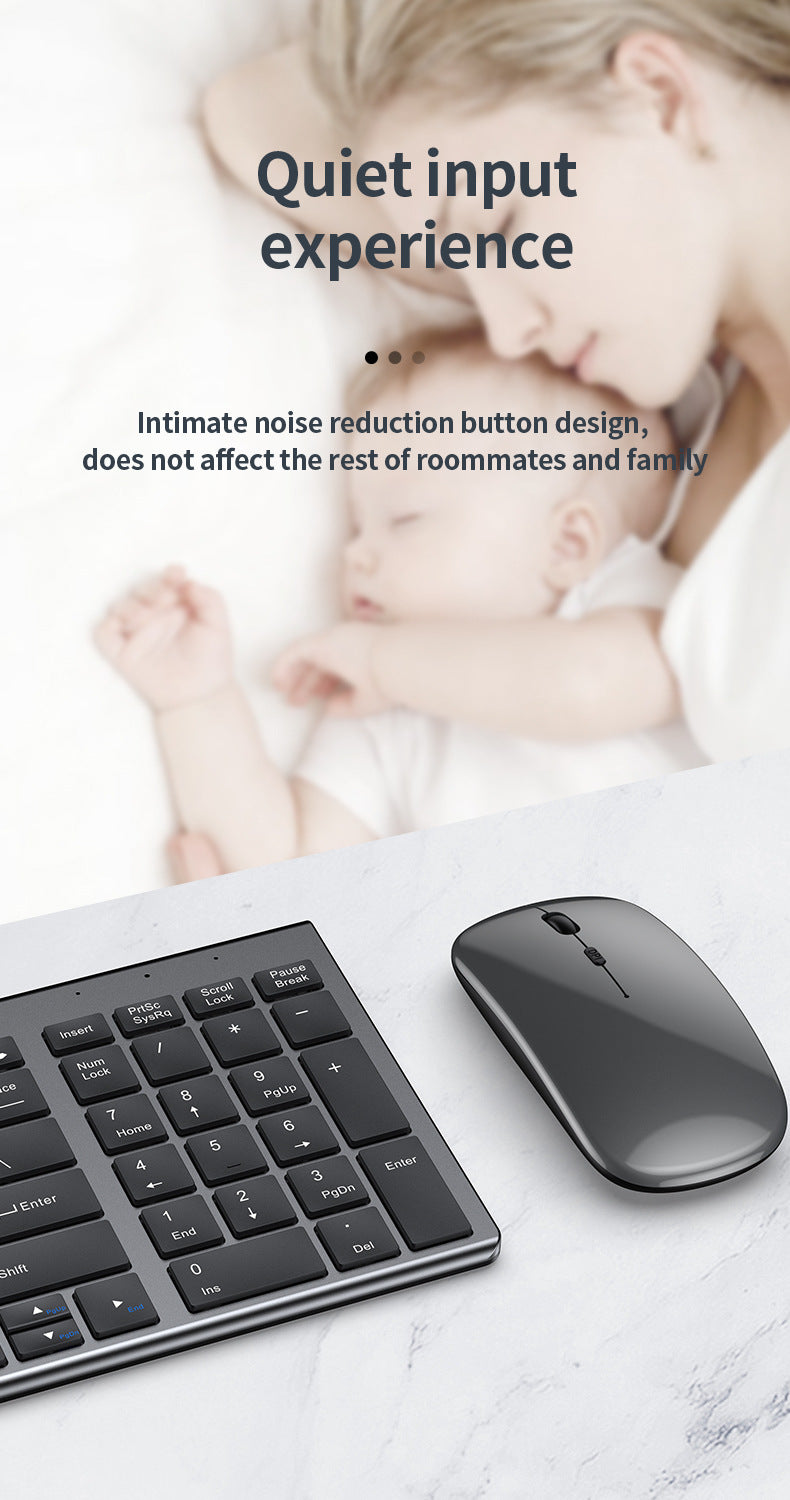 Kabellose Tastatur Bluetooth 5.0&3.0&2.4G FN+1/2/3 Dual-Mode 350mAh ultradünne Tastaturen für Laptop, PC, TV, iPad, Macbook und Android