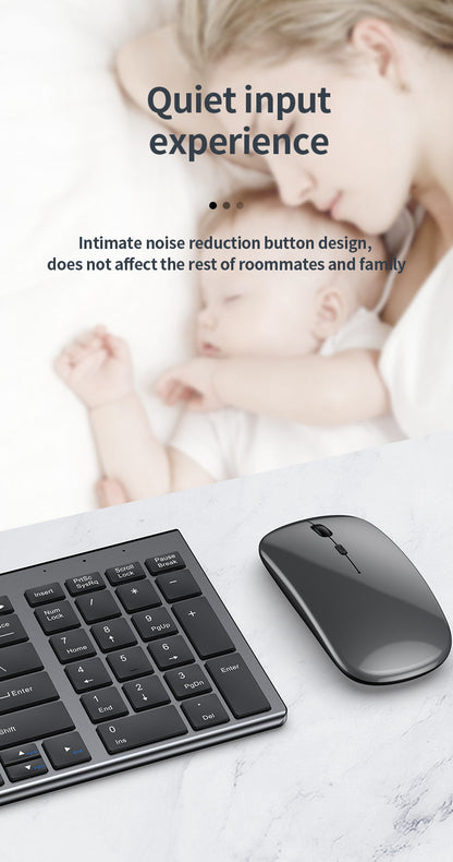 Kabellose Tastatur Bluetooth 5.0&3.0&2.4G FN+1/2/3 Dual-Mode 350mAh ultradünne Tastaturen für Laptop, PC, TV, iPad, Macbook und Android