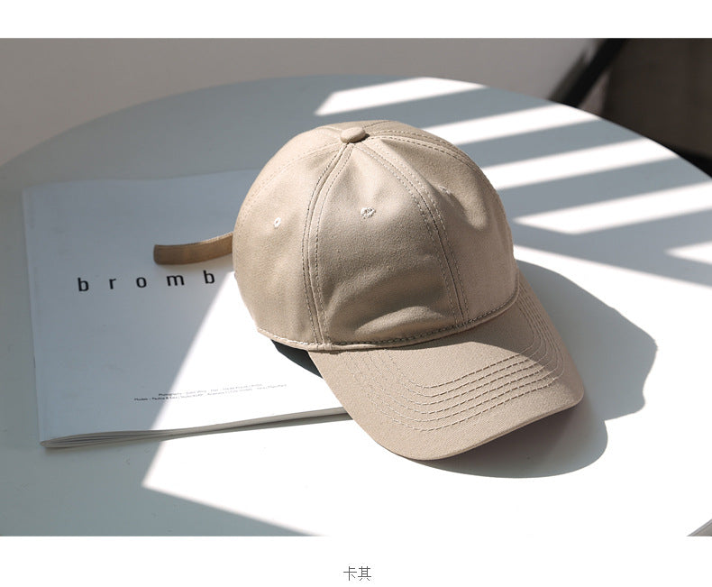 Custom Logo Cotton Soft Top Baseball Cap For Women Men Classics Simple Adjustable Dad Hat Outdoor Sport Dad Hats Wholsale