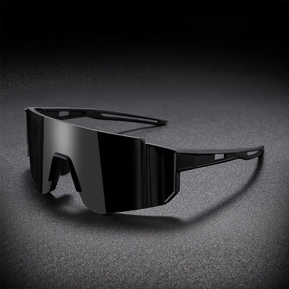 Men's Oversized Cycling Sunglasses Eyewear Bicycle Goggles Windproof Glasses Lens Road Riding Bike