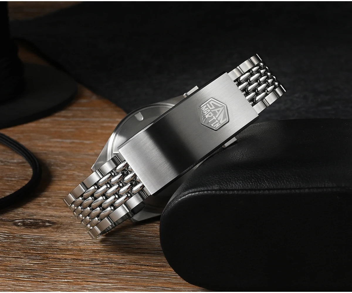 San Martin 39.5mm Summer Dive Watch Fashion Fun Fruit Series Men Sports Watches NH35 Automatic Mechanical 20 ATM SN0116 Reloj