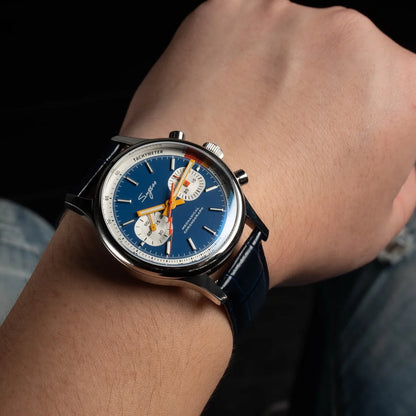 Sugess New Business Watch Mechanical Chronograph ST19 Original Swaneck Movement wristwatches Army Pilot Reloj Hombre Sappire