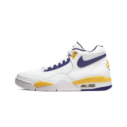 Nike Flight Legacy Mid-Top Retro Basketball Shoes with Slip-Resistant, Durable, and Cushioned Construction - Unisex BQ4212-003