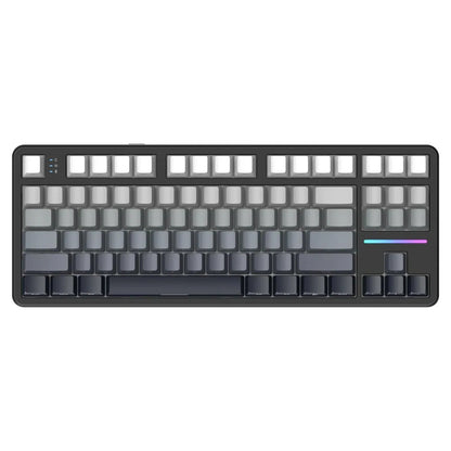 Attack Shark X87 Wireless Mechanical Keyboard, Tri-Mode Hot Swappable Gasket Gaming Keyboard with RGB Backlit, Bluetooth 5.0/2.4GHz/USB-C TKL Mechanical Keyboard
