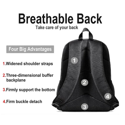 New Game FortniteS Child School Backpack With Shoulder Bag Pencil Bags School Bags for Boys Girls Best Gift