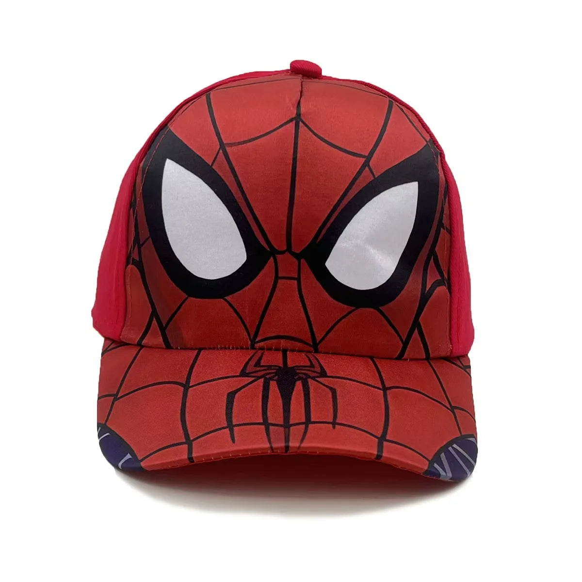 Marvel Spring and Autumn New Children's Anime Spider Man Duck Tongue Hat Sunscreen Sunscreen Hat Baseball Hat