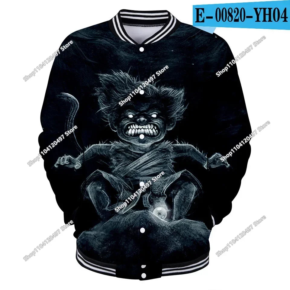 Uniforme de béisbol de estilo urbano de Dragon Ball para hombre, mujer y niños; disfraces de Son Goku para adultos; chaquetas; abrigos de primavera y otoño; cárdigans; sudaderas; regalo