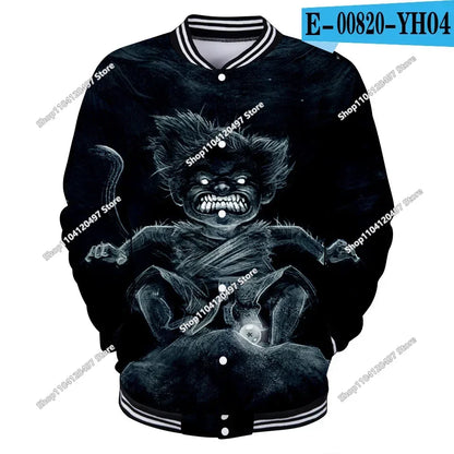 Uniforme de béisbol de estilo urbano de Dragon Ball para hombre, mujer y niños; disfraces de Son Goku para adultos; chaquetas; abrigos de primavera y otoño; cárdigans; sudaderas; regalo