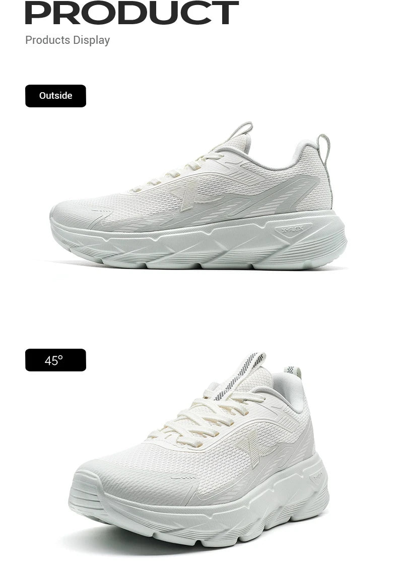 Xtep Light Joy 2 Women's Running Shoes 2025 Spring Shock-absorbing Non-slip Wear-resistant Lightweight Sport shoe 875118110015