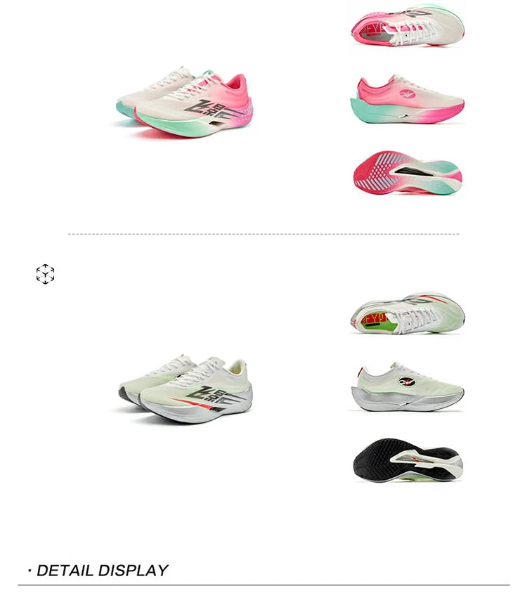 QIAODAN Feiying PB6.0 Men's 2026 Marathon Racing Sports Shoes New Suspended Full Palm Carbon Plate Running Sneakers QDB023261299