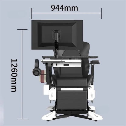 Ergonomic Gaming Chair PC Computer Racing Style Cockpit Lazy Multifunctional Long Sitting Office Home Gamer Furniture 2026