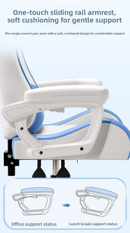 Computer chair, home, e-sports, office, game, racing chair, Internet cafe, competitive, reclining, ergonomics