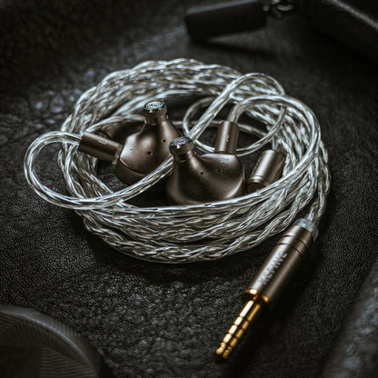 Kefine X ANELEARS Delci AE 10mm HiFi IEM Wired Earphones – DLC+PU Driver Dual Tuning In-Ear Monitors for Music & Gaming