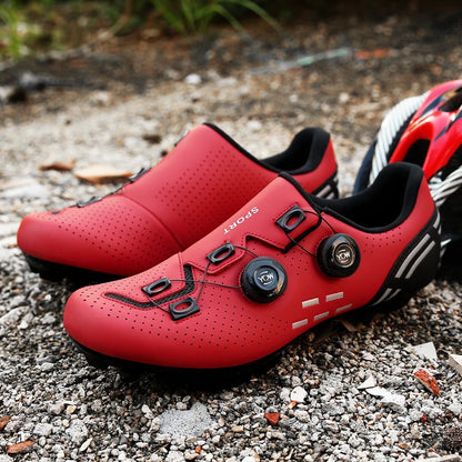 Pantofi de ciclism de înaltă calitate, SPD cu autoblocare pentru bărbați, pantofi sport de curse pentru bicicletă, pantofi de ciclism MTB de munte antiderapanți pentru femei, 36-47
