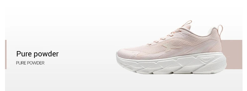 Xtep Light Joy 2 Women's Running Shoes 2025 Spring Shock-absorbing Non-slip Wear-resistant Lightweight Sport shoe 875118110015