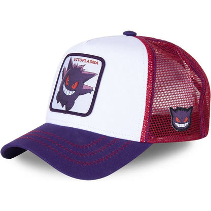 Pokemon Pikachu Gengar Psyduck Snorlax Baseball Cap Anime Figure High Quality Adjustable Cartoon Sports Hat Creative Gifts