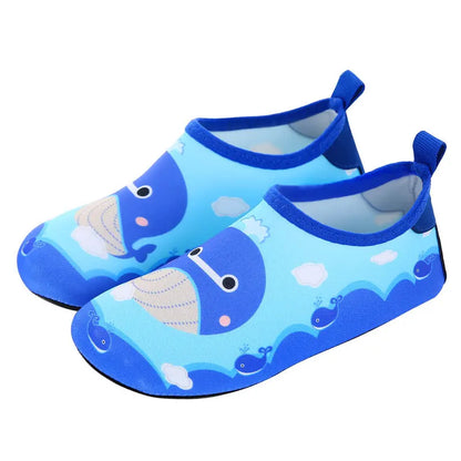 Weiche, faltbare Wasserschuhe für Jungen und Mädchen – Kinder-Strandschuhe für Sommer, Outdoor, Waten, Schwimmen, Surfen und Meer, schnell trocknende Aqua-Schuhe