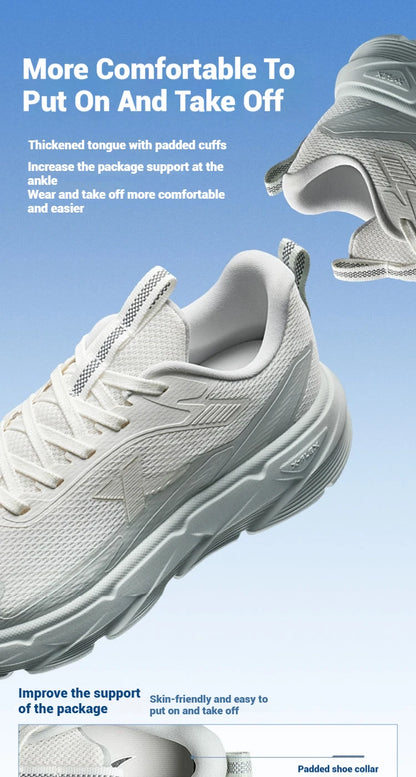 Xtep Light Joy 2 Women's Running Shoes 2025 Spring Shock-absorbing Non-slip Wear-resistant Lightweight Sport shoe 875118110015