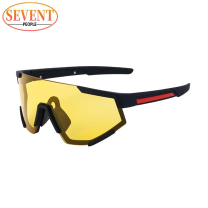 Sports Once-piece Shield Sunglasses Women Men 2026 Luxury Brand Designer Outdoor Cycling Steampunk Sun Glasses For Male Eyewear