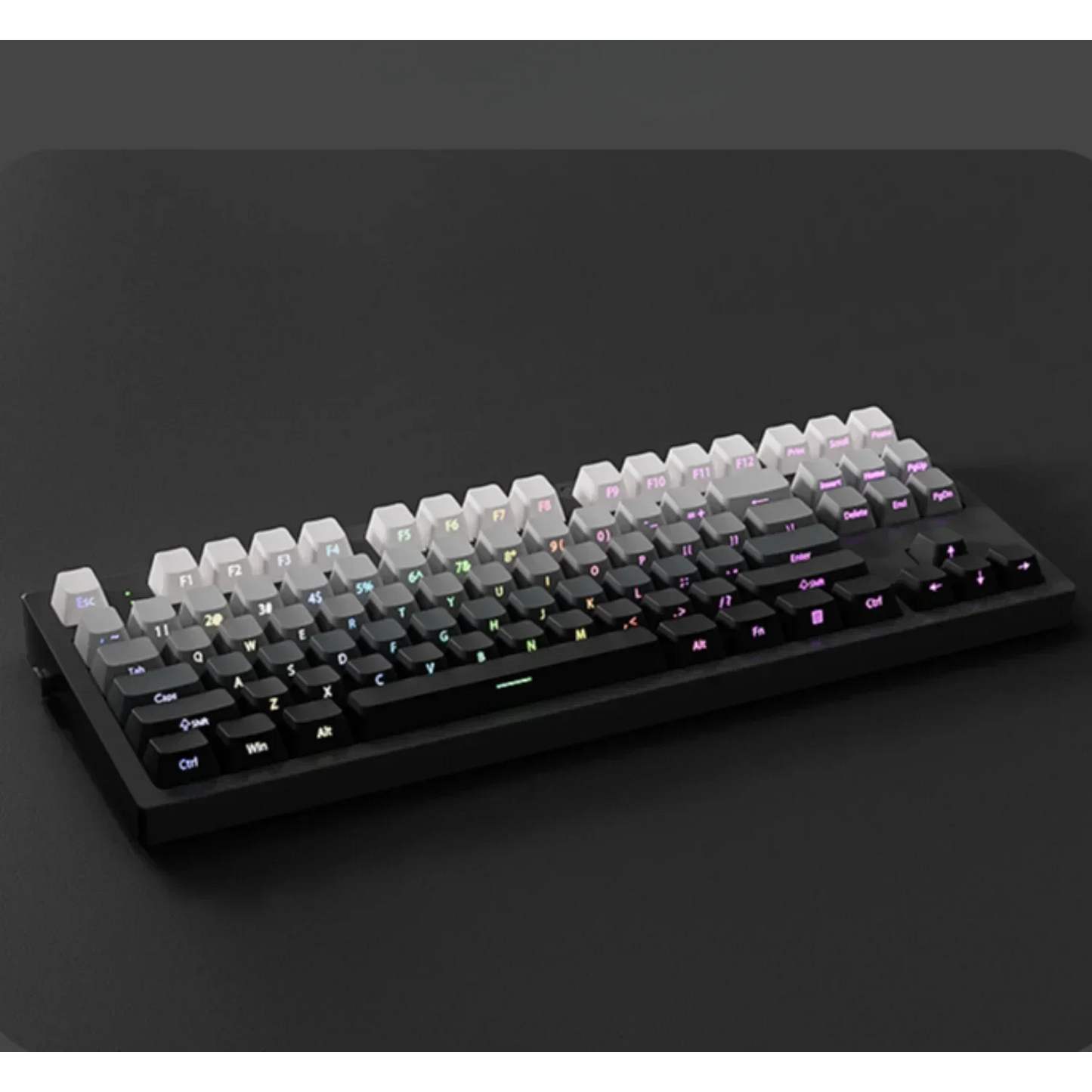 2025 Original Daylight Keycaps PTB Translucent, Side-engraved Oem 136 Keys, Customized To Fit 60/84/98/108 Mechanical Keyboards.