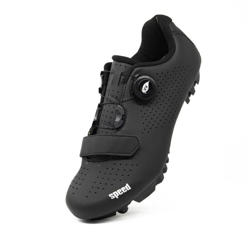 Unisexové MTB topánky Zapatillas Ciclismo MTB – pánske cyklistické bežecké topánky, pánske topánky s hrotmi na horské bicykle, dámske cyklistické topánky