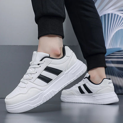 Plus Big Size 50 51 52 Mens Leather Sneakers Casual Sports Shoes Flat Skateboard Shoes For Dropshipping