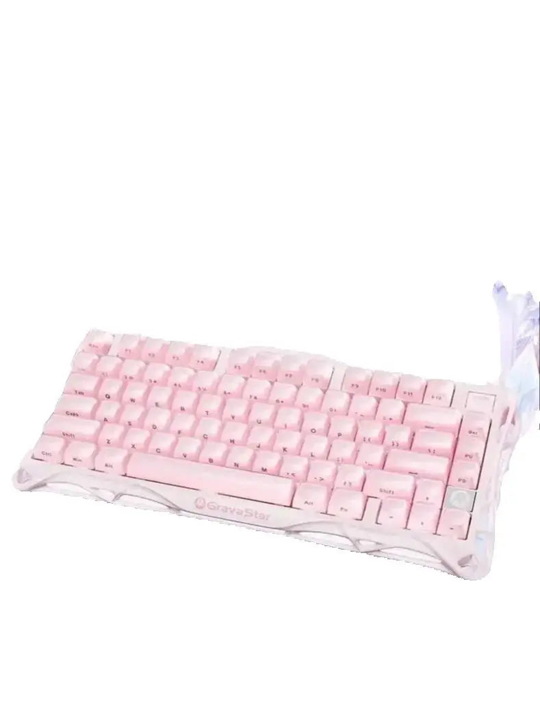 GravaStar Mercury K1 RGB Mechanical Keyboard Hot Swappable Gaming Keyboard Linear Switches RGB Wireless Gaming Keyboard