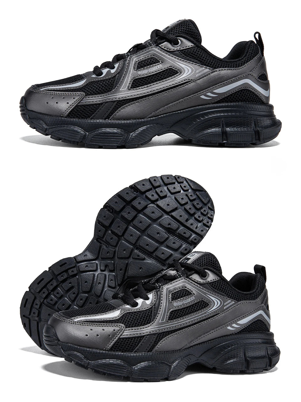 Chaussures de course pour femme Baasploa : baskets de jogging légères et tendance en mesh, antidérapantes, pour femme, d'extérieur, respirantes, colorées et décontractées