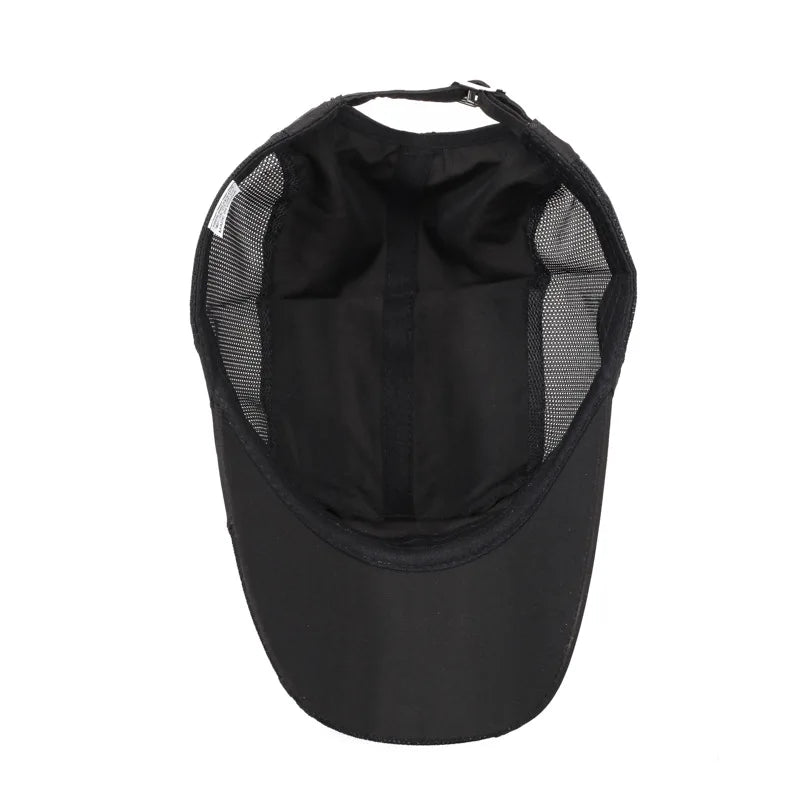 Unisex Outdoor Sports Quick-Dry Mesh Cap - Summer Sun Protection Baseball Cap