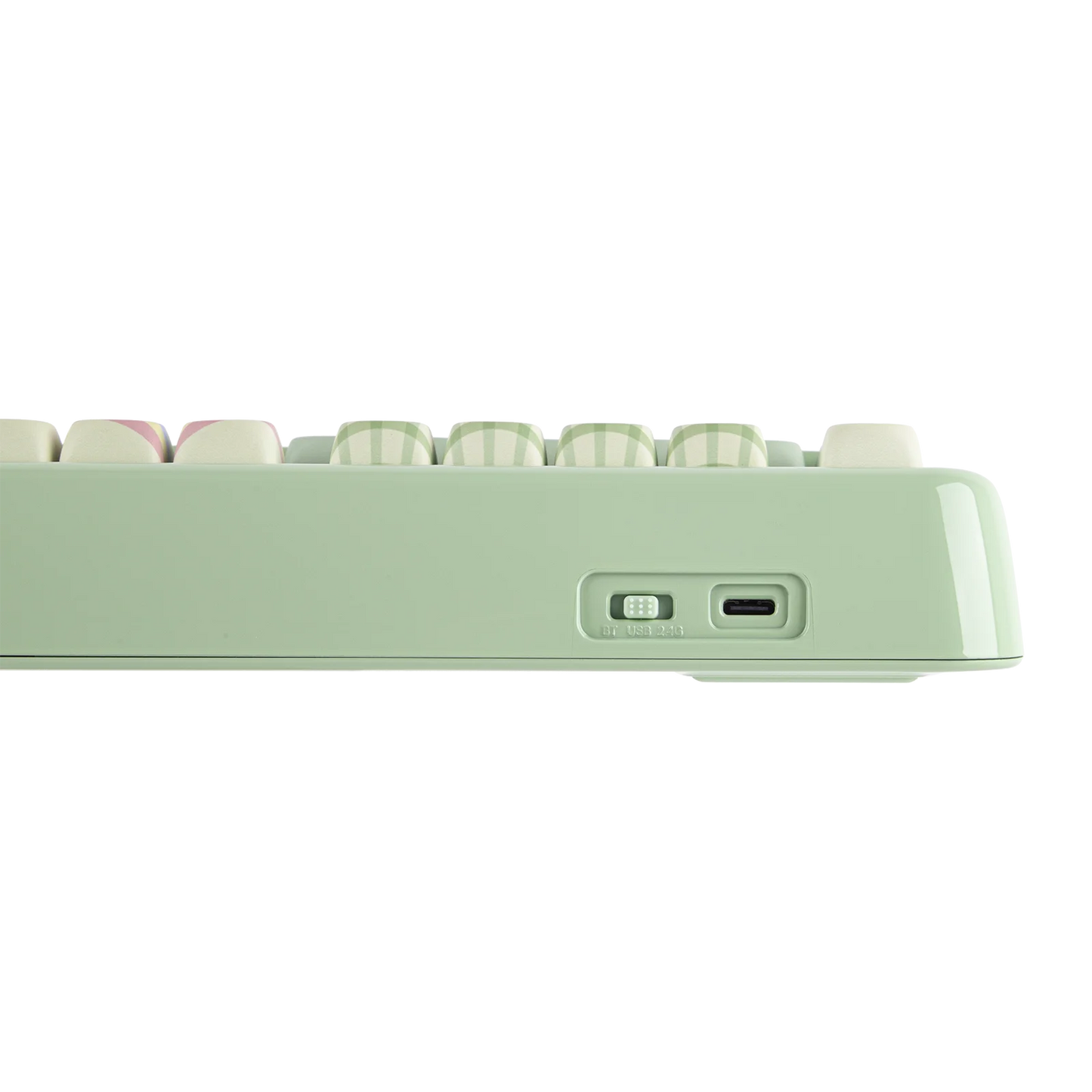KiiBOOM Phantom81 Lite QMK/VIA 75% Hot-Swap Gasket Wired/BT/2.4GHz Wireless Mechanical Keyboard ABS Case+UV Tech RGB Backlights