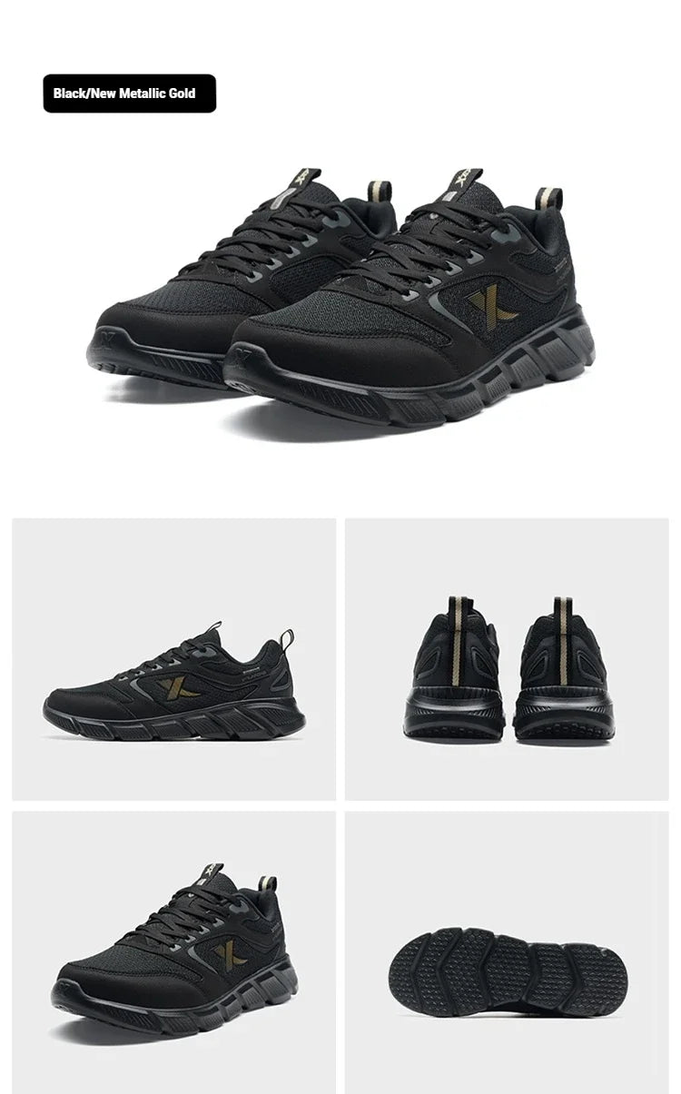 Xtep Scarpe da running da uomo estive in mesh traspirante, resistenti all’usura, sportive, leggere, casual per giovani, ammortizzate 875219110065