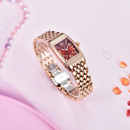 PAGANI DESIGN Luxury Fashion Women's Quartz Watch Swiss Ronda Movt Sapphire Stainless Steel Waterproof Clock Gift For Woman