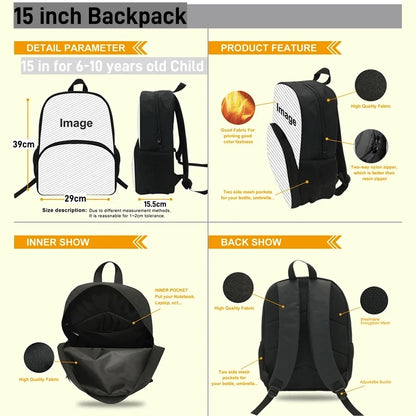 Game Shooting FortniteS Kids Backpacks Boy Girls Student Birthday Gift Child School Bags Large Capacity Camping Durable Rucksack