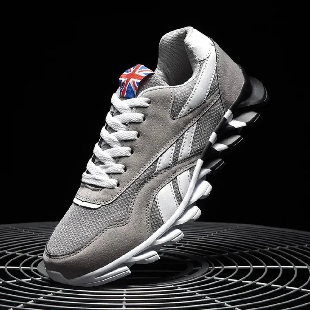 Brand trend size 46 47 48 men's wear-resistant cushioning thick-soled fitness sneakers, outdoor breathable running shoes for men