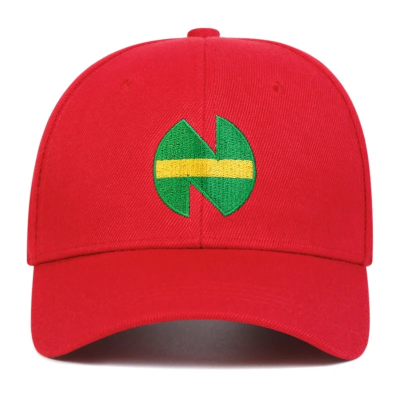 Anime Captain Tsubasa Hat Wakabayashi Genzo Red Baseball Hat Adjustable Casual Sunshade Hat Embroidered Duck Tongue Hat