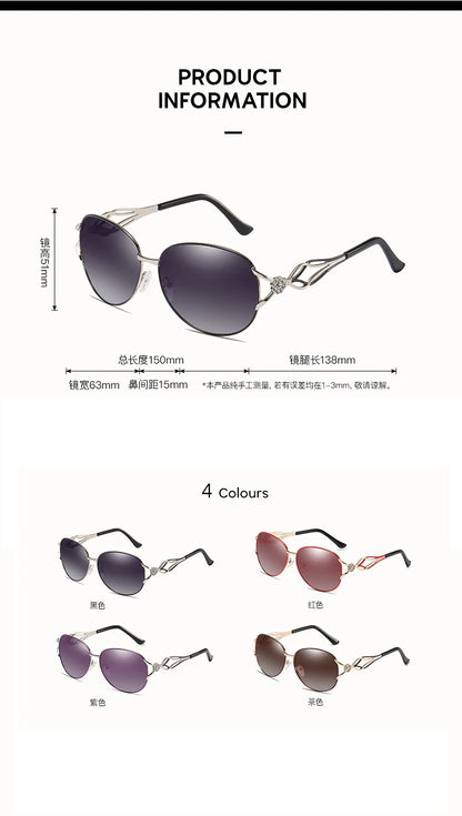 YSYX Polarized Sunglasses Women Brand Butterfly Sun Glasses Luxury UV400 Driving Woman Fashion Eyewear Lunettes De oleil 2023