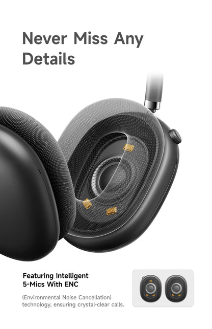Picun F8 Pro ANC Kabellose Kopfhörer mit Head Tracking, 3D Spatial Audio, -52dB ANC, HIFI Bluetooth-Headset, ENC HD-Mikrofon, niedriger Latenz und App