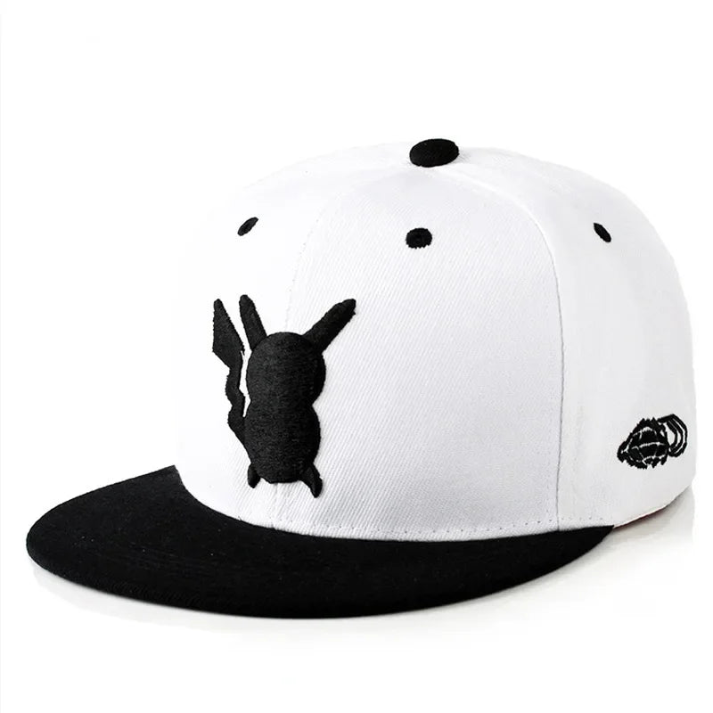 Pokemon Baseball Hat Pikachu Embroidery Cap Boy Girl Summer Sunhat Parent-child Cartoon Anime Outdoor Sport Shade Caps Kids Gift