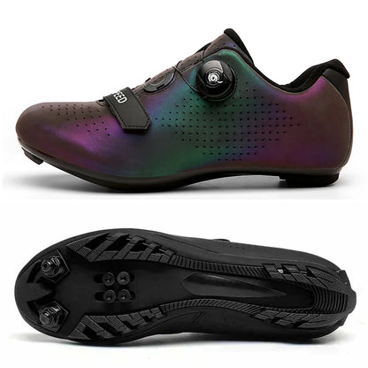 Unisexové MTB topánky Zapatillas Ciclismo MTB – pánske cyklistické bežecké topánky, pánske topánky s hrotmi na horské bicykle, dámske cyklistické topánky