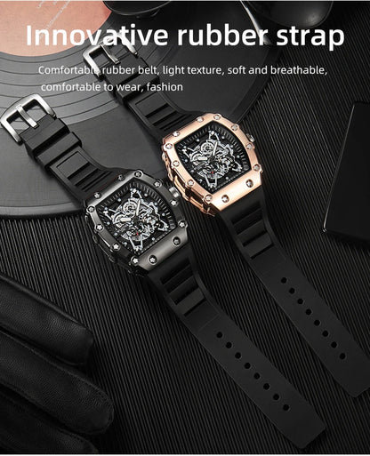 Foreign Trade Watch Large Dial For Men Quartz Waterproof Sport Square Luminous Watch For Men