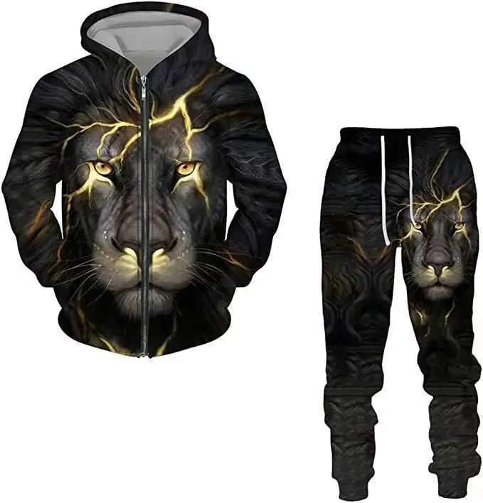 New 3D printed long sleeved hooded sweatshirt set for spring and autumn men's sportswear zipper sweatshirt, Produit gaming premium Fraquane, produits de luxe, nouvelle génération, équipement gamer