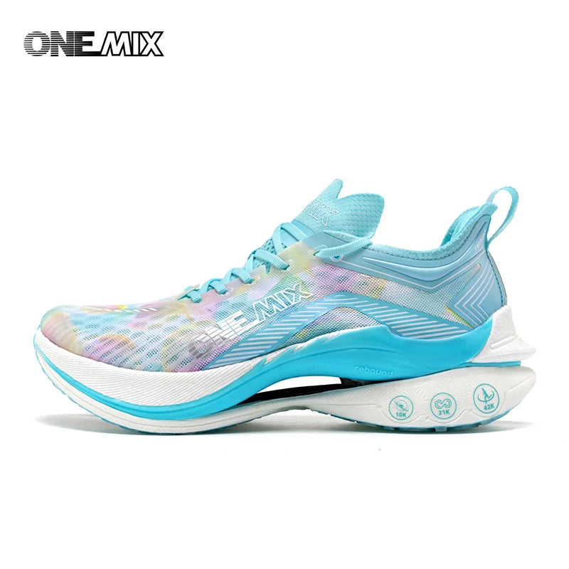 ONEMIX Carbon Plate Marathon Running Racing Shoes Professional Stable Support Shock Relief Ultra-Light Rebound Sneakers