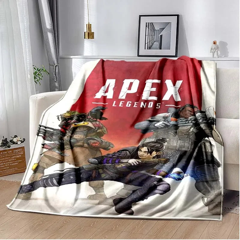 GAME APEX LEGENDS Blanket Lightweight Quilt Keep Warm Fabric Cute Blanket Bed Sofa Home Office Available in all seasons