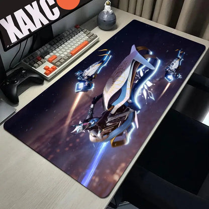 Destiny 2 Mouse Pad Cartoon Lockedge Large Gaming Pad Computer Gamer Keyboard Mouse Mat Desk Mousepad for PC Desk Pad